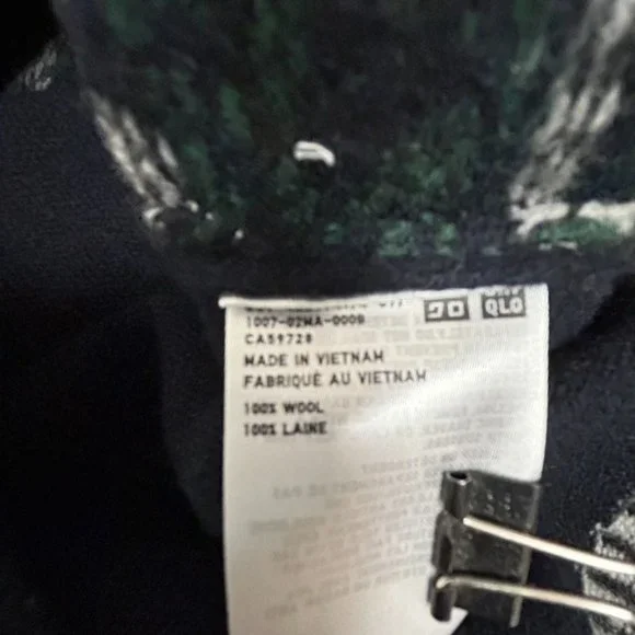 NWT J.W. Anderson x Uniqlo Sweater Lambswool Jacquard Turtleneck - Picture 5 of 5